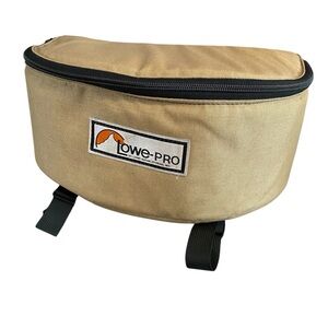 Lowepro Vintage Belt Pack Beige Bag Lumbar Waist Camera Gear Padded Adjustable